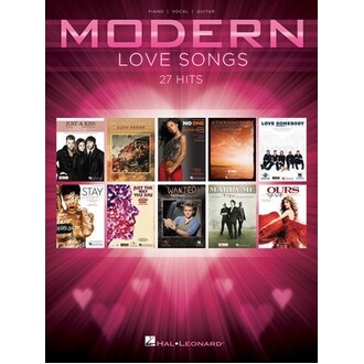 Modern Love Songs Piano/Vocal/Guitar