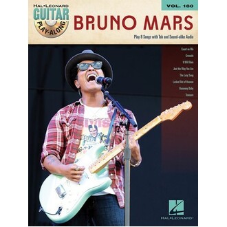 Bruno Mars Guitar Play-Along Vol 180 Bk/CD