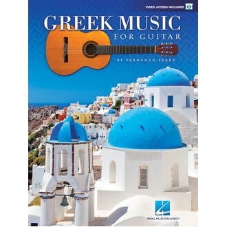 Greek Music For Guitar Tab Bk/Online Video