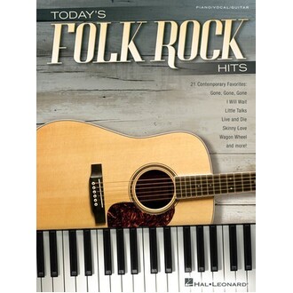 Today's Folk Rock Hits Piano/Vocal/Guitar