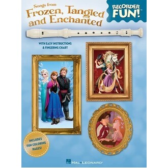 Songs From Frozen, Tangled and Enchanted Recorder Bk