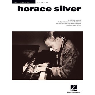 Horace Silver Jazz Piano Solos Vol 34