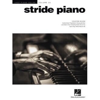 Stride Piano Jazz Piano Solos Vol 35