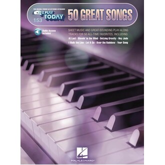 50 Great Songs for Piano Bk/Online Audio