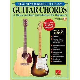Teach Yourself To Play Guitar Chords Bk/Online Audio