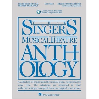 Singers Musical Theatre Anthology Vol 6 Mezzo-Sop/Belter Bk/Online Audio