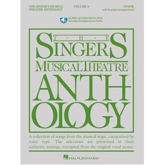 Singers Musical Theatre Anthology Vol 6 Tenor Bk/Online Audio