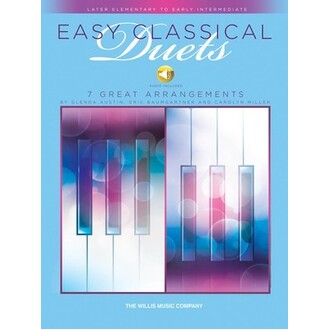 Easy Classical Duets Piano Bk/Online Audio