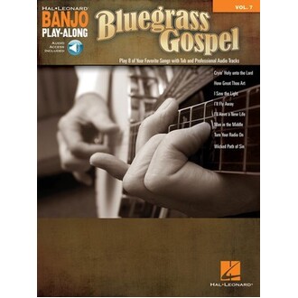 Bluegrass Gospel Banjo Play-Along Vol 7 Bk/Online Audio