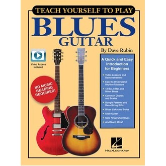 Teach Yourself To Play Blues Guitar Bk/Online Video