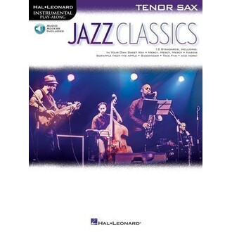 Jazz Classics For Tenor Saxophone Bk/Online Audio