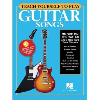 Teach Yourself to Play Guitar Songs - Smoke On The Water Bk/Online Media
