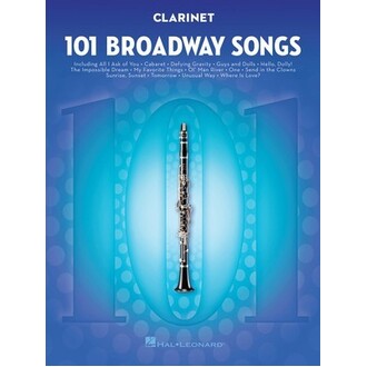 101 Broadway Songs For Clarinet