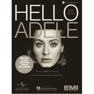 Adele - Hello Piano/Vocal/Guitar Bk/Online Audio
