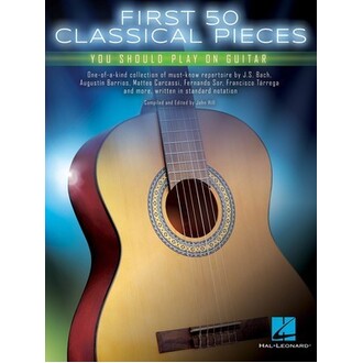 First 50 Classical Pieces Play On Guitar