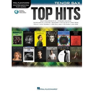 Top Hits Tenor Saxophone Bk/Online Audio