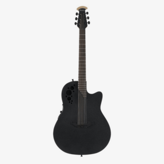 Ovation 1868TX-5 Mod TX Collection Super Shallow Acoustic-Electric Guitar Black Textured