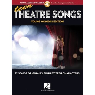 Teen Theatre Songs Young Women's Edition Bk/Online Audio