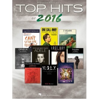 Top Hits Of 2016 Beginning Piano