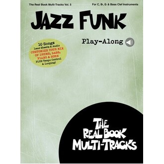 Jazz Funk Play-Along Vol 5 Bk/Online Media