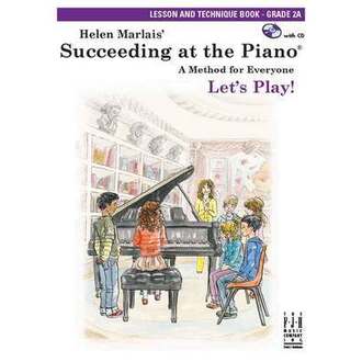Succeeding At The Piano Grade 2A Lesson & Technique Book/CD