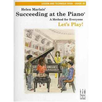 Succeeding At The Piano Grade 2B Lesson & Technique Book/CD