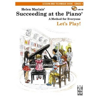 Succeeding At The Piano Grade 4 Lesson & Technique Book/CD