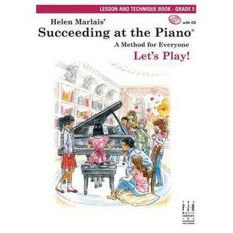 Succeeding At The Piano Grade 5 Lesson & Technique Book/CD