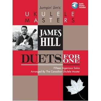 Ukulele Masters James Hill Duets for One Bk/Online Audio