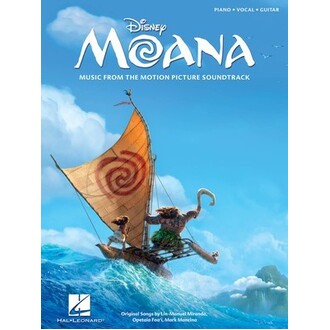 Disney Moana Movie Soundtrack Piano/Vocal/Guitar