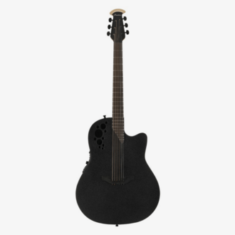 Ovation Elite 2078 TX Acoustic-Electric Guitar Contoured in Black 
