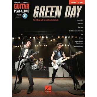 Green Day Guitar Play-Along Vol 165 Bk/Online Audio
