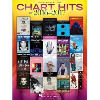 Chart Hits Of 2016-2017 Piano/Vocal/Guitar
