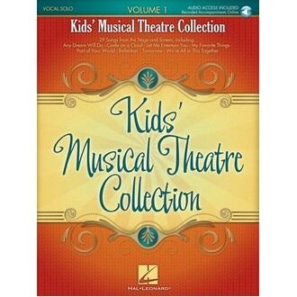 Kids Musical Theatre Collection Vol 1 Bk/Audio