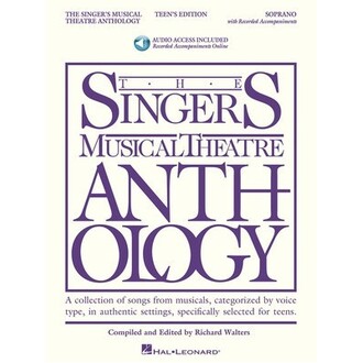 Singers Musical Theatre Anthology Teen's Soprano Bk/Audio