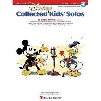 Disney Collected Kids Solos Bk/CD