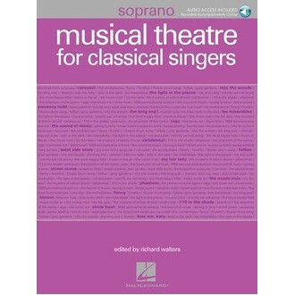 Musical Theatre For Classical Singers Soprano Bk/CDs