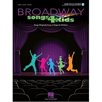 Broadway Songs For Kids Piano/Vocal/Guitar Bk/CD