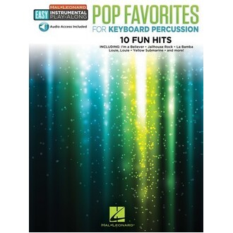 Pop Favorites For Keyboard Percussion Bk/Online Audio