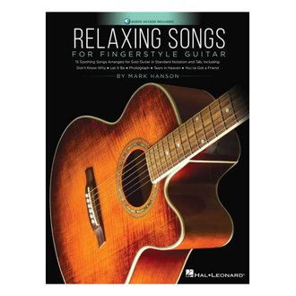 Relaxing Songs For Fingerstyle Guitar Bk/ola