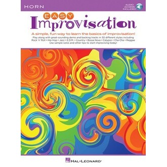 Easy Improvisation For Horn Bk/Online Audio