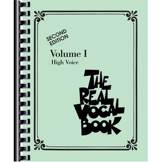 Real Vocal Book Vol 1 High Voice