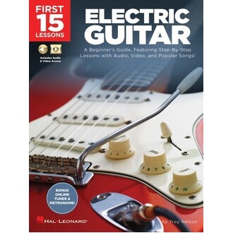 First 15 Lessons Electric Guitar Bk/Online Media