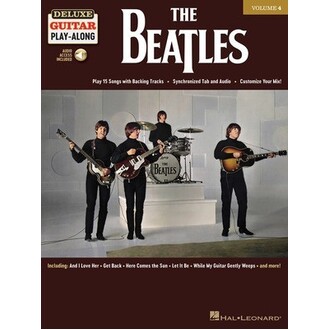 The Beatles Deluxe Guitar Play-Along Vol 4 Bk/Online Audio