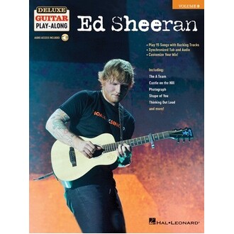 Ed Sheeran Deluxe Guitar Play-Along Vol 9 Bk/Online Audio
