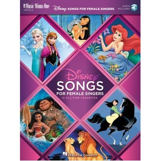 Disney Songs For Female Singers Bk/Online Audio