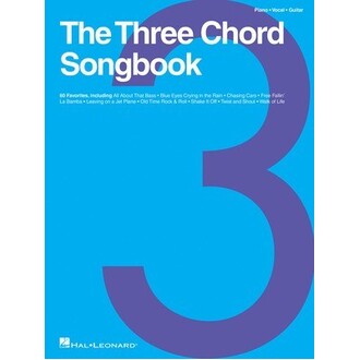 The Three Chord Songbook Piano/Vocal/Guitar