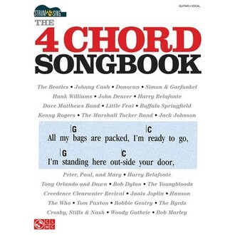 The 4 Chord Songbook Strum & Sing Guitar Chords & Lyrics