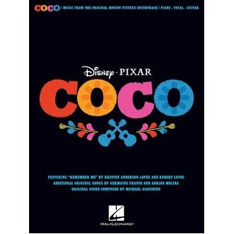 Coco Movie Soundtrack Piano/Vocal/Guitar