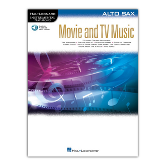 Movie And Tv Music For Alto Sax Bk/ola